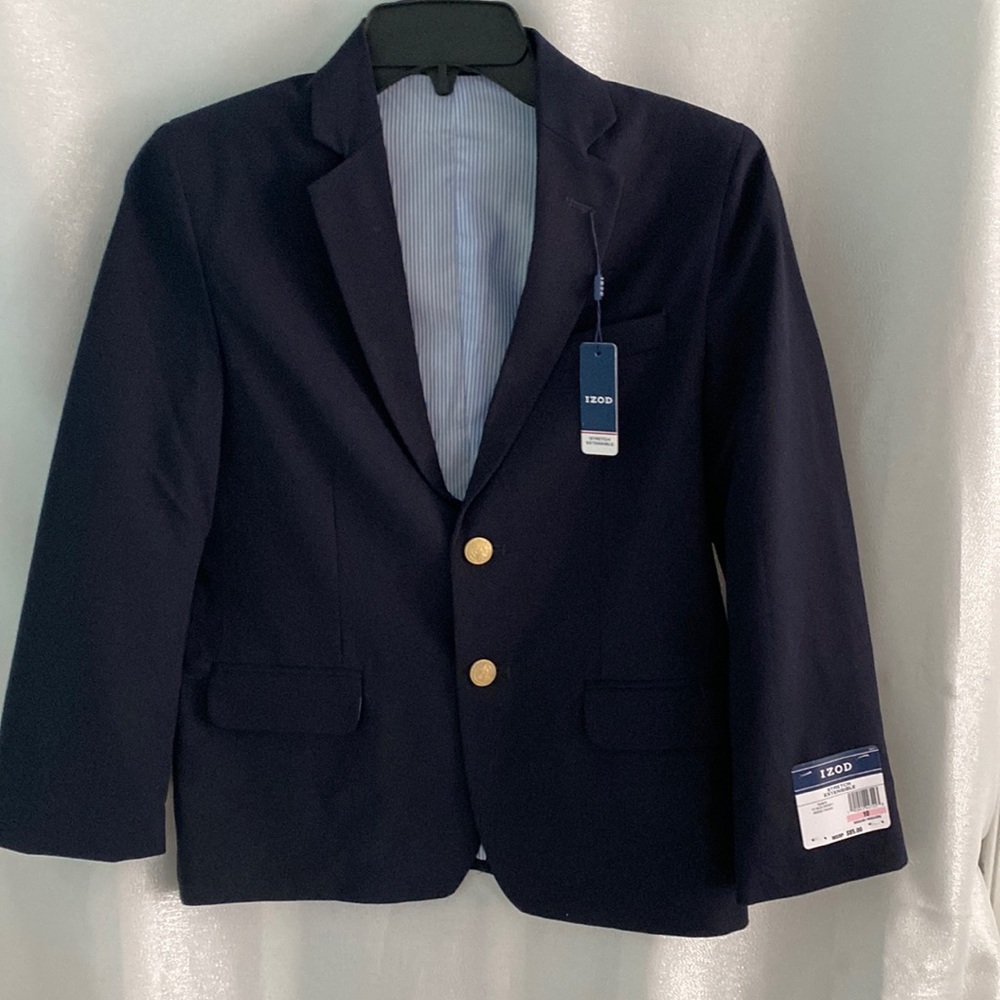 Blazer,Izod  navy line